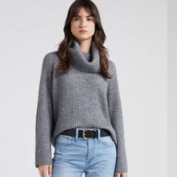 COPY - Point Sur by J Crew ribbed turtleneck sweater XXS - Picture 2 of 13